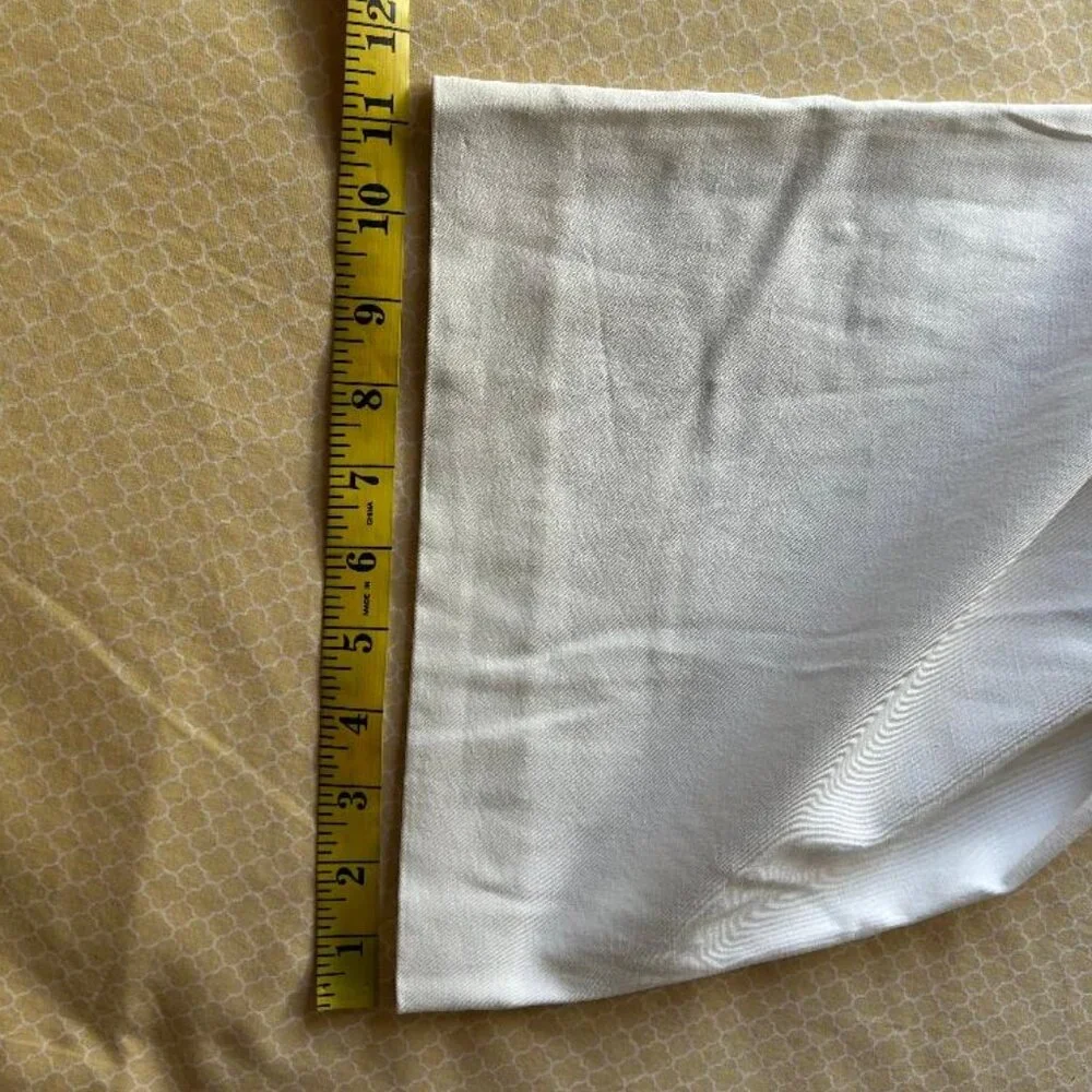 Massimo Dutti Viscose & Wool Blend Flowing Darted Wide Leg Trousers Size 10 NWT - Picture 14 of 15